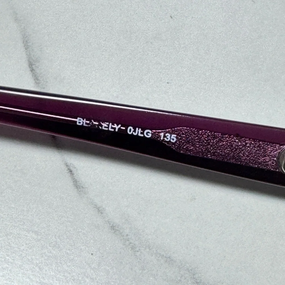 Kate Spade Blakely 0JLG Eyeglass Frames Tortoise Purple Glitter 50-16-135